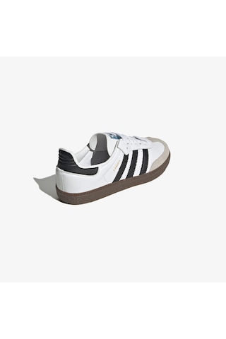 Adidas Samba Og Çocuk Beyaz Spor Ayakkabı Düz Ie3677 Beyaz