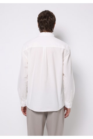 Colin's Colins Comfort Fit Shirt Neck Düz Erkek Beyaz Uzun Kol Gömlek Cl1075239 Q1.v1 Ofw Beyaz