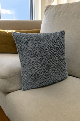 Bohem 4'lü Dekoratif Yastık Kılıfı Kırlent Kılıfı 45x45 Cm Gri Otantik Desen Gri