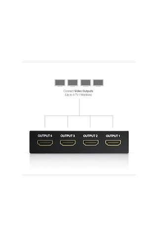 1X4 HDMI DAĞITICI SWITCH (HDMI SPLITTER)