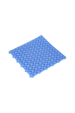 Ortopedik Yer Izgarası Islak Zemin Yer Döşeme Mavi Renk 1 M2 9 Ad Mavi