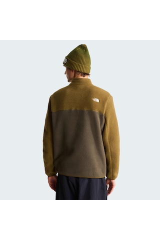 The North Face 1/4 Zip Erkek Sweatshirt C-the0a883sug8ug8 Haki