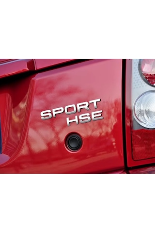 Range Rover Sport Hse Bagaj Yazısı Gümüş Renk Range Rover Sport Hse Trunk Emblem İn Silver Color Sporthsegumus