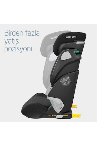Maxi-Cosi Kore Pro Işık Sensörlü ADAC'lı İsofixli I-Size 15-36 Kg Çocuk Oto Koltuğu Authentic Black