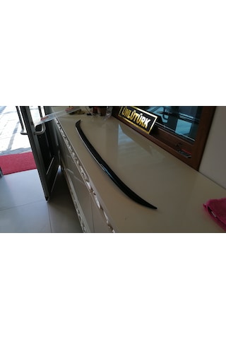 OtoÇizgi Renault Symbol 2013 Sonrası Bagaj Üstü Spoiler Piano Black-Beyaz OtoÇizgi