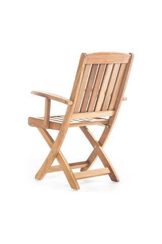 Rehome Samba İroko Katlanabilir Sandalye Ahşap