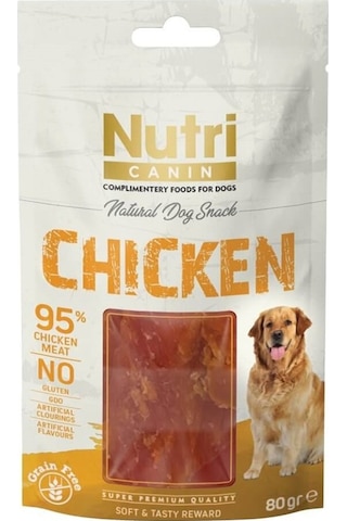 Nutri Canin Tavuklu Tahılsız Köpek Ödül Maması 80 G Nutri Canin Tavuklu Tahılsız Köpek Ödül Maması 80 G