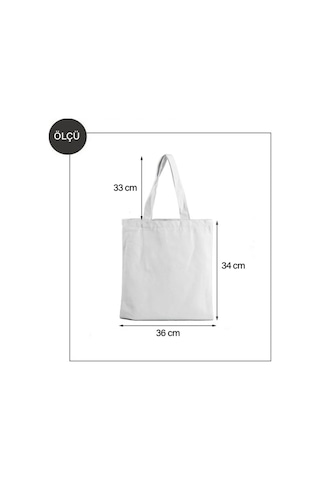 Toz Vintage Canvas Papatya Desenli Bez Omuz - Kol Çantası Pembe