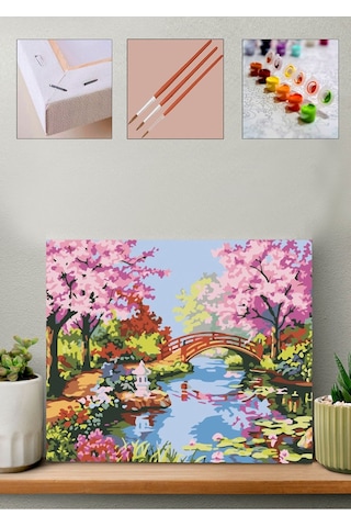 Sayılarla Boyama Seti - Japon Bahçesi