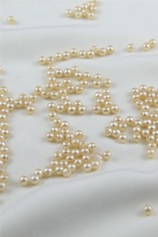 5 Mm Metalik Krem İnci Boncuk 30 Gr Kolye, Bileklik, Küpe Ve Takı Yapımı Diğer