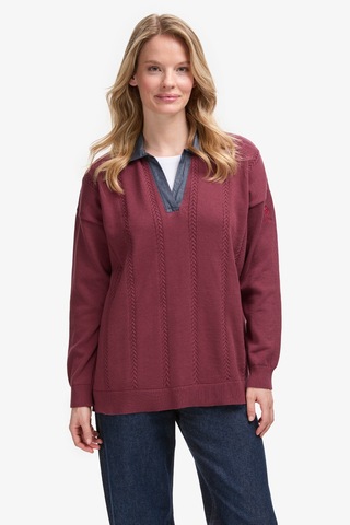 U.S. Polo Assn. U.s. Polo Assn. Kadın Plum Kazak /triko 50314661-vr177 New Plum