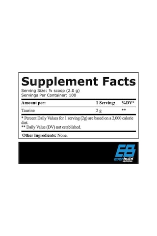 Everbuild Taurine 2000 - 200 Gram