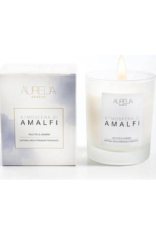 Aurelia Geneve Atmosfera Di Amalfi - Wild Fig & Jasmine - İncir & Yasemin Kokulu Mum 210 G