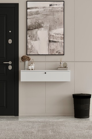 Asur 90 Cm Dresuar 100% Mdf Beyaz Asur 90 Cm Dresuar 100% Mdf Beyaz