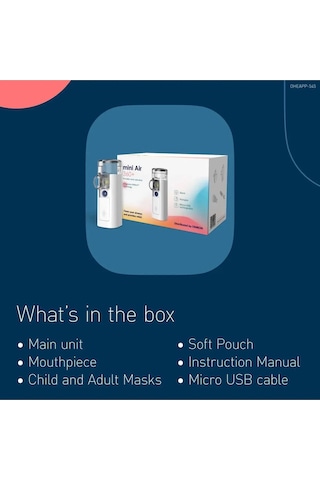 Omron Mini Air 360+ Mesh Nebülizatör