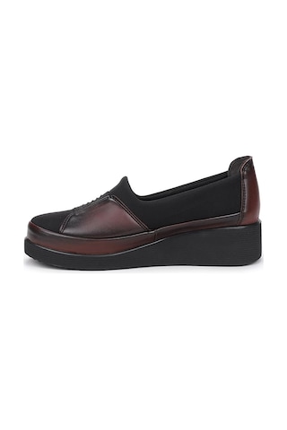Celira Bordo Günlük Rahat Taban Anne Ayakkabı Hs00320 Bordo