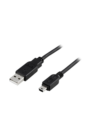 Usb 2.0 Kablosu Tip A Erkek, Tip Mini B Erkek 1 M, Siyah
