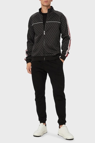 Guess Parimo 4g Logolu Relaxed Fit Dik Yaka Fermuarlı Sweat Z6yq16k4620 Erkek Sweat Z6yq16 K4620 Fj9n Siyah