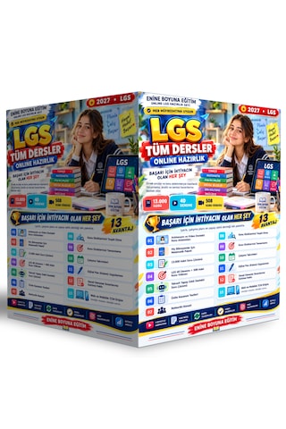 2027 Lgs Tüm Dersler Online Eğitim Seti