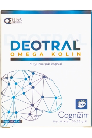 Deotral Omega Kolin 30 Softgel Kapsül