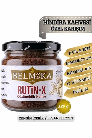 Kolajen Seti Rutin-x Hindiba Kahvesi 120 G - Kolajen Ve Magnezyum Katkılı Türk Kahvesi 100 G Çözünebilir