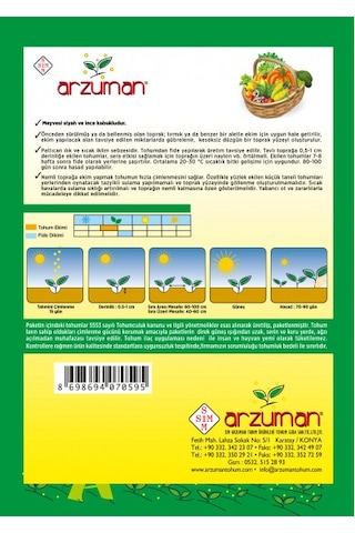 Aydın Siyahı Patlıcan Tohumu 10 Gr
