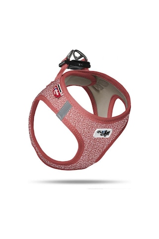 Curli Merino Köpek Göğüs Tasması Kırmızı Small 26-30 CM Kırmızı