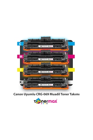 Canon Crg-069 Uyumlu Toner Takım- Çipli / 5094c002 /lbp673cdw /mf752cdw /mf754cdw