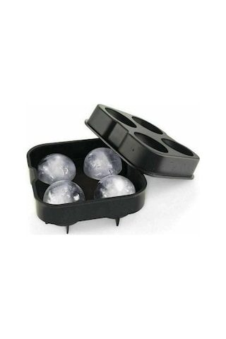 Buz Kalıbı - Silikon - Top 4'lü - 45 Mm Çok Renkli
