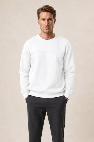 Redline Benko Regular Fit Kışlık Sweatshirt Yeni Sezon Beyaz