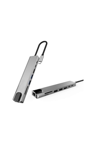 Dxim Dhu0005 All In One USB-Type-C Hub For iPad Pro - Apple Uyumlu MacBook - PC