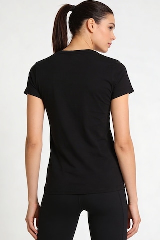 Puma Essentials No.1 Logo Kadın Spor Tişört Siyah