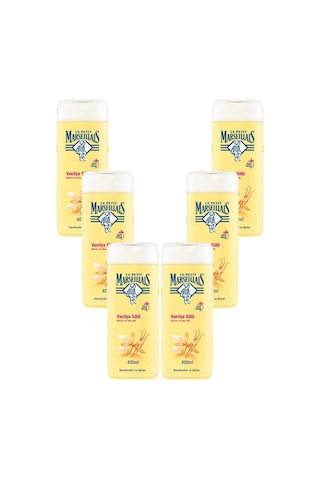 Le Petit Marseillais Organik Vanilya Sütü Duş Jeli 400 ml x6
