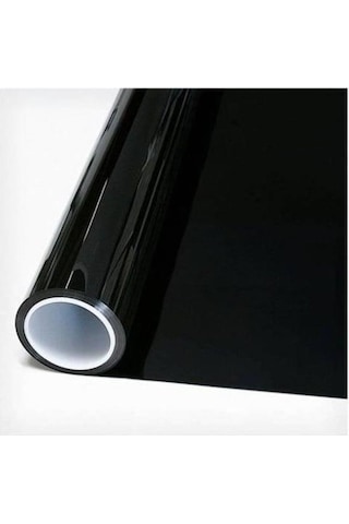 Seria 1200 Süper Koyu Siyah Çizilmez Cam Filmi 4 Numara 50 Cm X 6 Metre