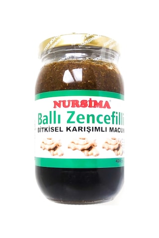 Nursima Ballı Zencefilli Bitkisel Karışım Macun 420 G