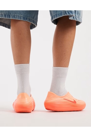 Nike Reactx Rejuven 8 Unisex Sandals Günlük Spor Terlik Turuncu