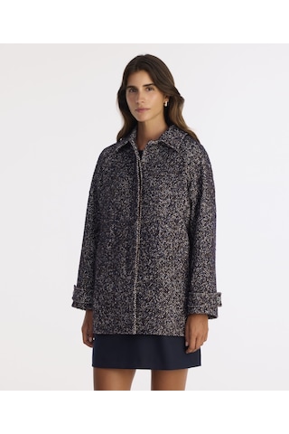 Yargıcı Regular Gömlek Yaka Uzun Kol Palto 25kkpl5006x 003 Kahverengi