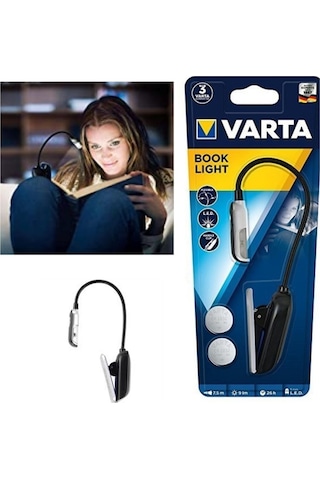 Varta Ledli Kitap Okuma  Lambası Çok Renkli