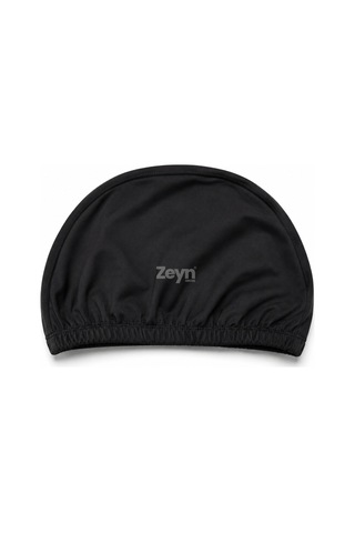 Likralı Bez Yüzücü Bonesi 20x25 Cm Esnek Hafif Yüzme Bonesi Havuz Ve Deniz Kullanımına Uygun Siyah