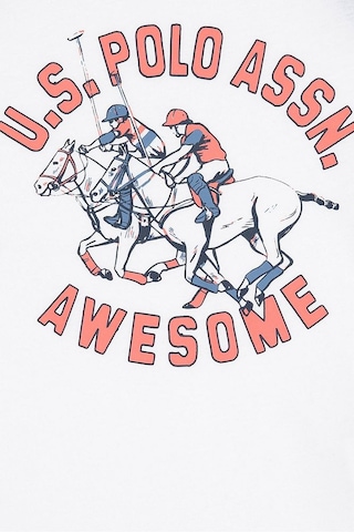 U.S. Polo Assn. Erkek Çocuk T-shirt Beyaz