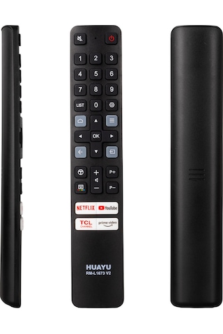 Tcl Rm-l1673 V2 Netflix - Prime Video - Tcl Chanel - Youtube Tuşlu Tcl Lcd Led Tv Kumanda
