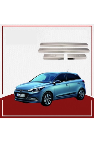 Hyundai Uyumlu İ-20 2014 Kapı Eşiği Paslanmaz Çelik