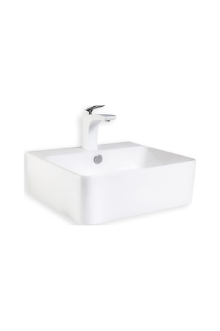 Eva Banyo Lena E-5175 Tezgah Üstü Porselen Lavabo