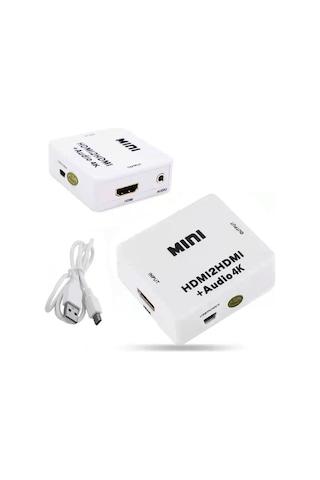 Boblov Bb-4khdau 4k Hdmı Ses Ayırıcı Hdmı Hdmi Aux Ses Ayırıcı