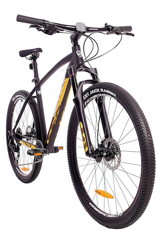 Geotech Mode Elite 27,5 9 Vites Hd Dağ Bisikleti - Mat Siyah/sarı