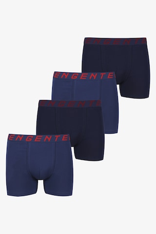 Koza İç Giyim Erkek 4'lü Pamuklu Likralı Boxer Ko9003bx.04 Lacivert