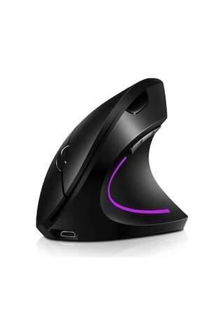 Kablosuz Dikey Fare, 6 Düğmeli Kablosuz Fare, Taşınabilir Dikey Kablosuz Fare, Kablosuz Fare