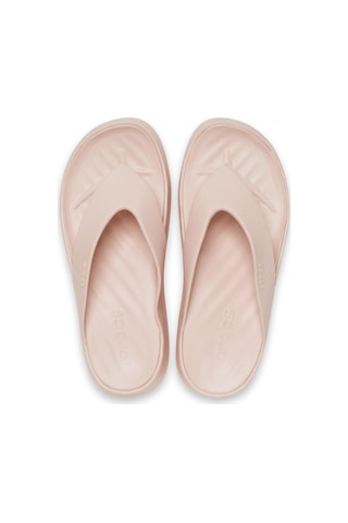 Crocs 209410 Getaway Platform Flip Pudra Kadın Terlik Pudra