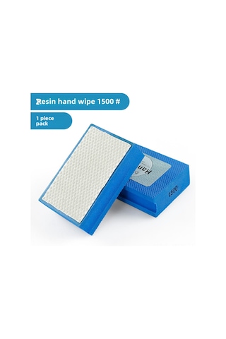 Youmex El Tutulu Plaka Taş Cam Seramik Yumuşak Zımpara Aleti - Reçine 1500 El İle Kullanıma Hazır, Elektroplated Elmas Zımparası