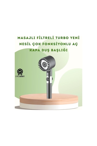 Hubrendy Kargo Banyo İçin Filtreli Duş Başlığı Pratik Kullanım
